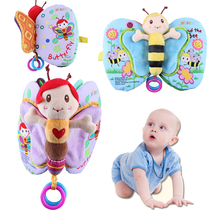 Baby stereo tear early teaching books Butterfly bee wings 01 - 2 - 3 years old newborn baby puzzle toys