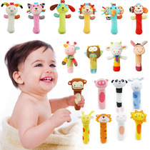 Baby grabbing rods BB stick hand rings ring newborn practice hearing grip dolls 01 year old baby calming toys