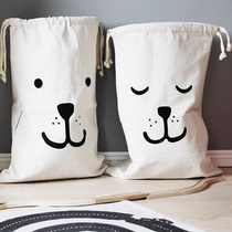 European and American home style childrens room dressed organic cotton baby baby baby toy packaging baby baby baby bag packing baby baby toy packing bag