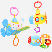 Beginners crib hanging music La Suzuka hanging doll aircraft Rocket Diving Boat Newborn Baby Soothing Toys
