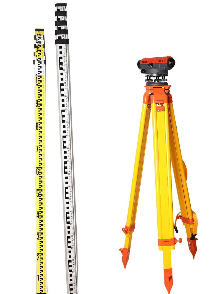 高精度水准仪平仪塔尺脚架土建筑工程测量自动安平测绘仪器超抄平
