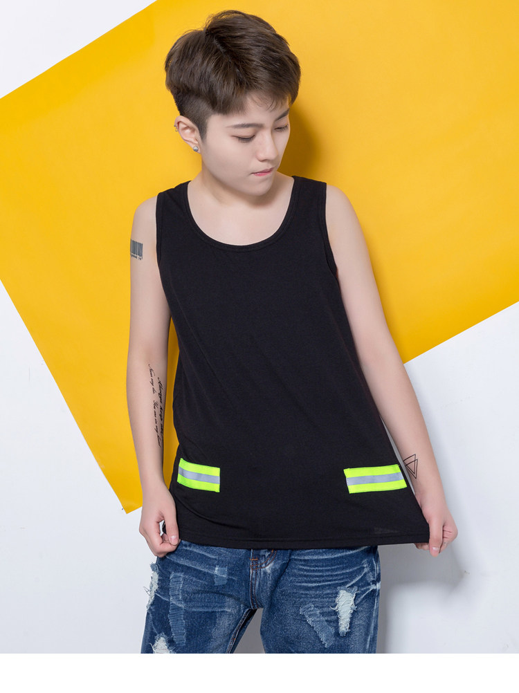 sunny.s束胸les帅t束胸挂钩无绷带透气超平宽松外层反光夜跑包邮