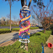 Extra-large shell windbell hanging accessories Home Decorative Shells Handicraft 1 1m lengthened minimalist generous gift Gift gifts