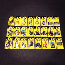 2020 motorcycle locomotive rubber keychain funny doll car fan cartoon pendant decoration key chain ring