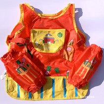Childrens painting peripheral supplies painting clothes anti-dirty waterproof workmanship good durable apron coveralls with sleeves