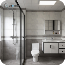 American retro industrial wind 300600 cement brick wear-resistant non-slip living room cement gray antique Nordic cultural tile