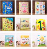 A4 Hardcover insert bag Certificate 8k painting growth file memorial album Hard shell folder Data storage collection