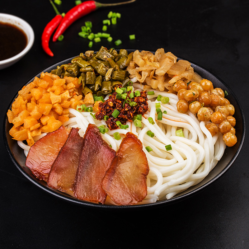 广西特产江合韵桂林米粉,30秒冲泡即食,干捞型桂林米粉,无需水煮,方便