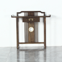 New Chinese style elm porch table solid wood Zen porch Ruijing platform for Buddha table case a few custom furniture