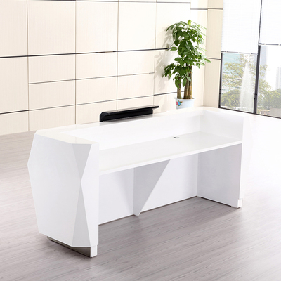 办公家具烤漆前台收银台咨询台简约现代银行接待台_办公桌_办公家具