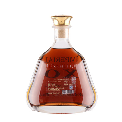 洋酒原酒xo洋酒白兰地酒700ml礼盒装40度送礼袋杯子婚宴送礼