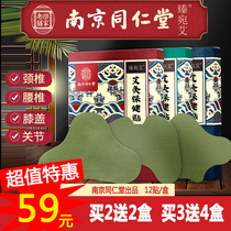 Nanjing Tongrentang wormwood paste ginger soreness vertebrae patch cervical spine protection lumbar spine knee shoulder shoulder neck warm moxibustion