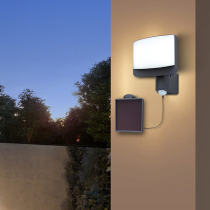 UME creative solar light outdoor home super bright waterproof garden light wall lamp street light induction LED floodlight