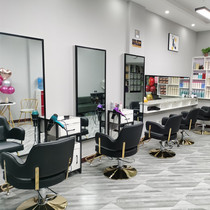 3AM The same net red chair barbershop chair Hair salon special hair salon chair for hair cutting can be raised and lowered