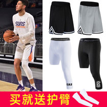 American basketball leggings leg yi zhang yi duan bottoming underwear five seven elastic sports training equipment summer