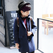 Boy childs great clothes autumn and winter 2020 CUHK tong thickened foreign air children Mao and long Han version tide in the jacket