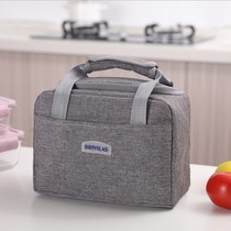 Lunch box bag handbag office workers waterproof large insulation bag Aluminum foil thickened large large capacity simple lunch bag