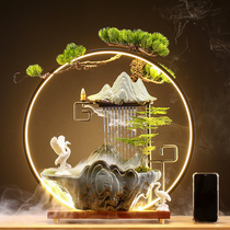 Zhaocai running water to produce wealth ornaments circulating water fountain living room office desktop creative home housewarming opening gifts