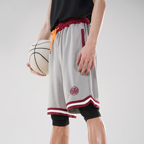 UZIS basketball shorts mens summer loose mesh breathable running American tide training five-point thin sports ball pants