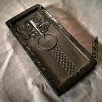 Zhangjiagahan brick and pot bearing dry foam table retro base imitation ancient brick creative Chinese tea table tea tray insulation iron pot cushion