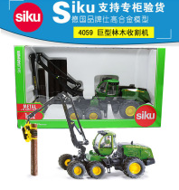 SIKU Shigao alloy engineering vehicle model logging truck 1:32 large collection car model toy ornaments