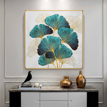 Cross stitch 2021 New thread embroidery living room small piece bedroom simple modern self embroidered handmade restaurant ginkgo leaf