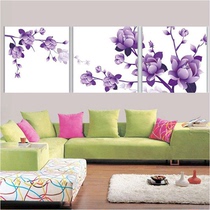 Mona Lisa cross stitch 2021 living room new thread embroidery bedroom purple flower want to put tripto small simple