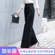 Lengthened vertical waist high-waist wide-leg pants women summer spring and autumn casual wild non-iron straight wide leg big feet mop dancing pants Lengthened vertical waist high-waist wide-leg pants women summer spring and autumn casual wild non-iron straight wide leg big feet mop dancing pants
