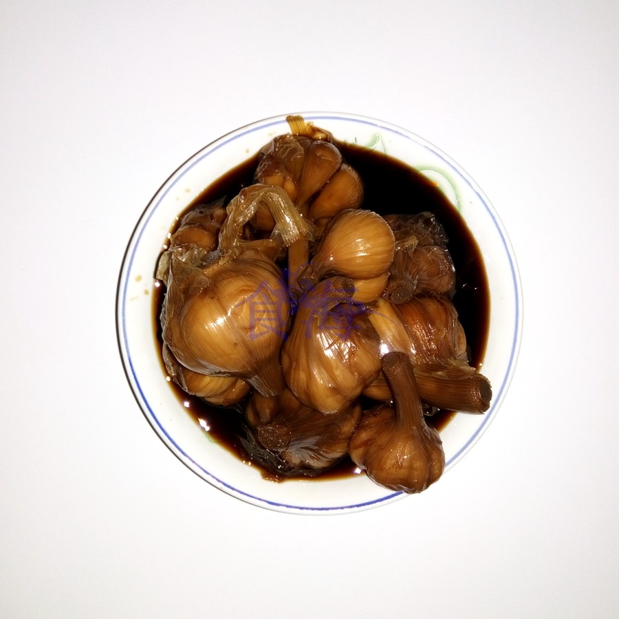 食海为家 咪猫牌 酱咸菜 酱大蒜 500g酱蒜头 大蒜头杀菌可口酸甜