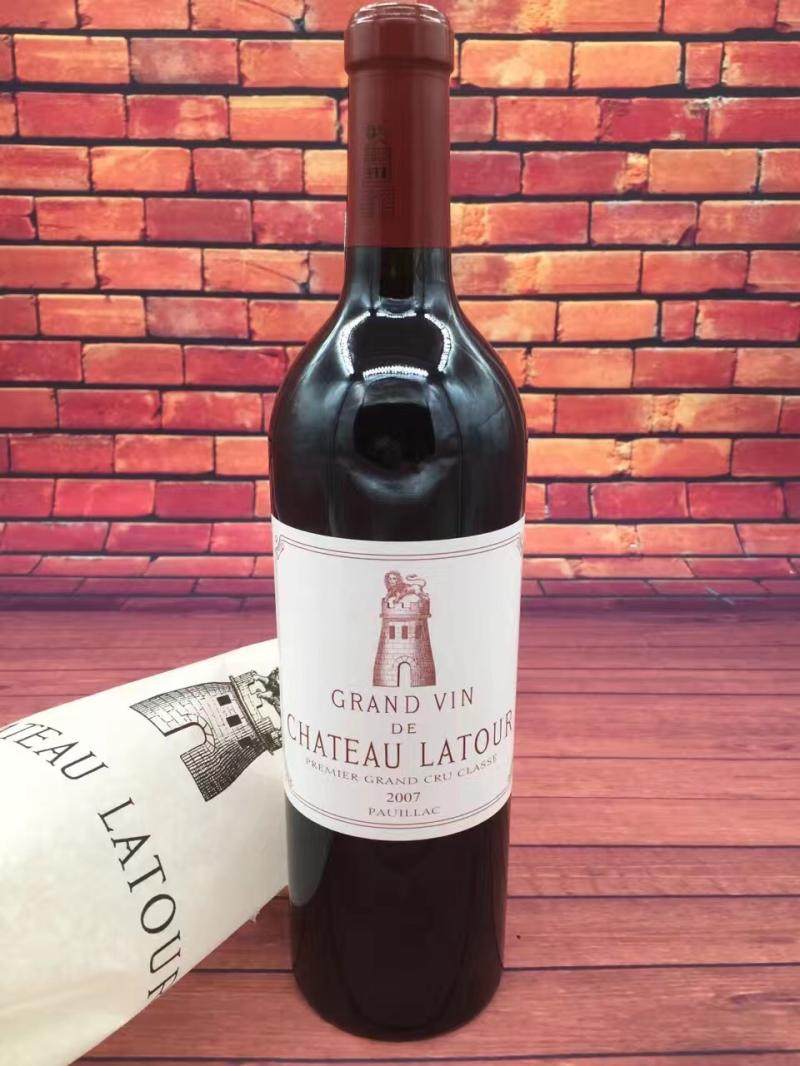 法国1855列级酒庄一级酒庄2007年拉图古堡正牌干红葡萄酒