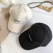 Autumn and winter hats childrens three-dimensional embroidery letter foreign baseball cap fleece warm couples hat casual cap