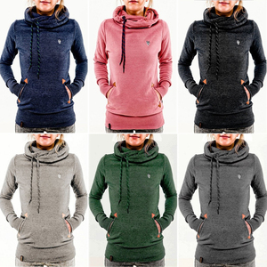 2020ebay fast selling popular autumn fashion hooded long sleeve pocket embroidered Hoodie