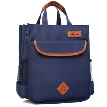 Cram school handbag Net red canvas students female make-up class carrying book bag portable leisure waterproof shoulder bag children