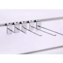 Supermarket shelf hook Slot plate hook Mesh mesh hook Hole hole board Triangle hook Chi-square pipe hook Jewelry accessories