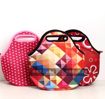 Lightweight lunch bag waterproof insulation lunch box storage tote bag antifreeze diving material ice mommy Bento order gift