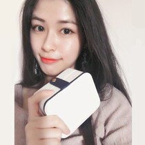 Portable jewelry box earrings box small mini necklace ring ring box multifunctional ear jewelry earring storage box