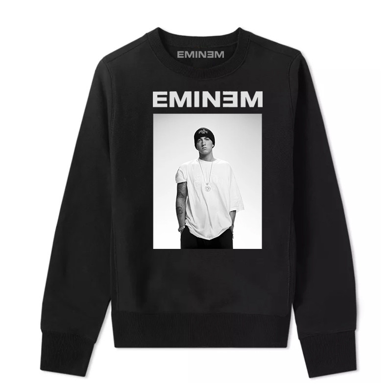 阿姆eminem说唱嘻哈hiphop宽松大码欧美oversize美式街头男卫衣冬