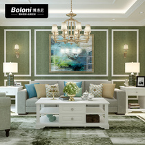 Boloni whole house space custom European light classical Hall wardrobe bookcase combination full Prepaid Suger