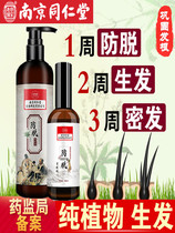 Tongrentang anti-hair shampoo Dew anti-hair hair hair care hair development liquid men and women ginger hair dense products