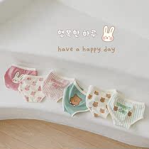 22 new childrens four seasons cute cartoon underwear cotton comfortable baby girl triangle boxer underwear women