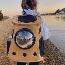 Pooch Backpack Pet Out Portable Bag Dog With Double Shoulder Book Packaging Kirchai Dog Outstrip With Cat Pack Big