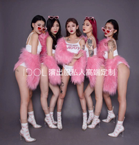 babyhome cross year nightclub bar themed party Ago dance interactive tour pink party sexy acting out of the suit