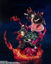 Bandai Figuarts ZERO Ghost Killing Blade Kitchen Door Tanjiro Complete Concentration Kitchen Door Mi Bean Blood Ghost Art