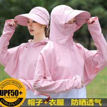 Summer sunscreen mask full face visor female outdoor cycling headgear Anti-ultraviolet face cover neck mask face Gini