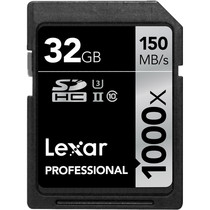 Rexa Lexar SD card 32G sd32g 1000X 150M U3 high speed SLR camera memory card