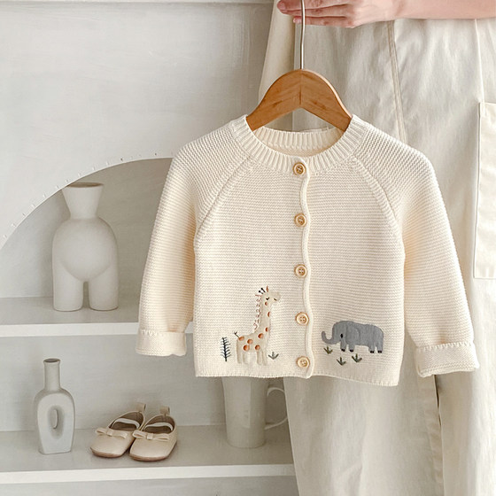 Men and women knitted sweaters in spring and autumn new baby sweaters small coats outfits in infants and toddlers autumn clothes cardigans
Men and women knitted sweaters in spring and autumn new baby sweaters small coats outfits in infants and toddlers autumn clothes cardigans