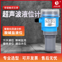 Ultrasonic level gauge sensor integrated split type explosion-proof liquid level difference meter anti-corrosion explosion-proof intelligent 485