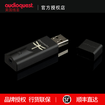 AudioQuest line SAQ Black DragonFly DragonFly Black USB decoder DAC portable auricular