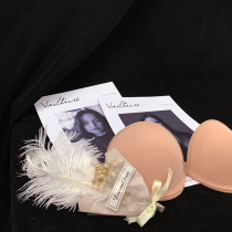 No shoulder strap bra Polymers to woo non-slip Breasted Invisible Underwear bra anti-walking light ~ Single-beat-free