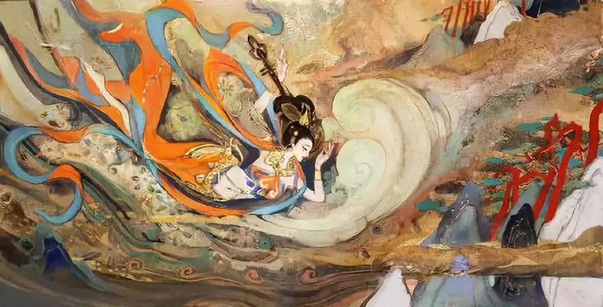 新款雅韵倾城敦煌天女儿童古典民族舞蹈服云川之舞少儿飞天演出服